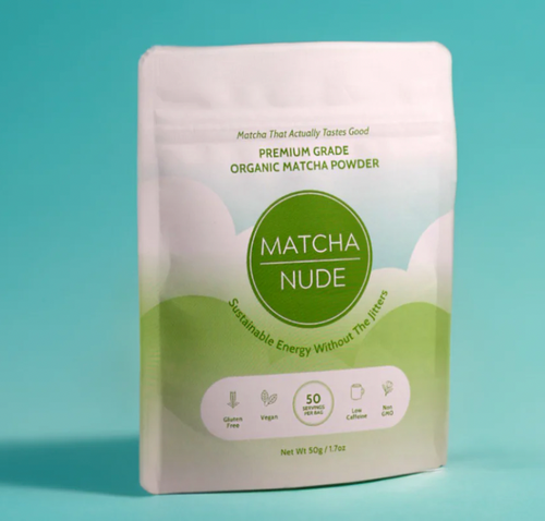 Matcha Nude, Organic Matcha Powder, 50g Pouch