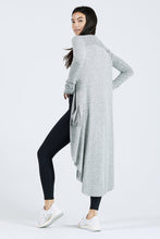 Load image into Gallery viewer, Joah Brown Soleil Cardigan Onesize - Salt and Pepper Hacci