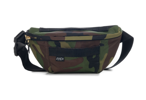 ANDI Bum Bag - Camo Gunmetal