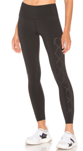 Varley Hughes Mesh Legging Black C.O.R.E. grow strong